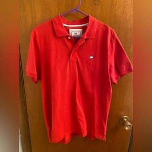 Men’s Large Southern Tide Red Polo